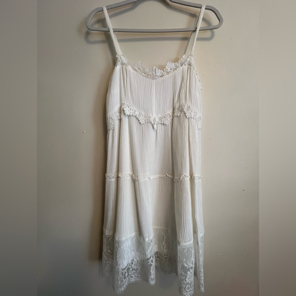 Impressions Ivory Lace Dress
